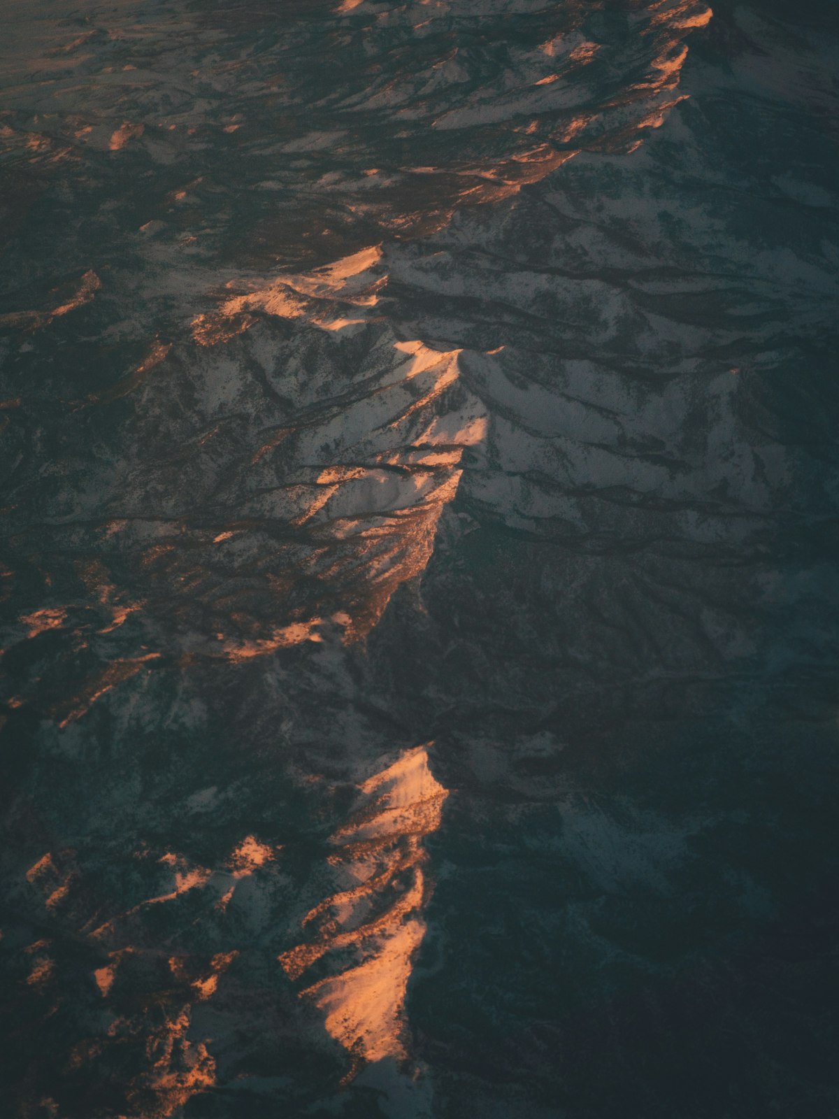 First light on the ridgeline — the route ahead